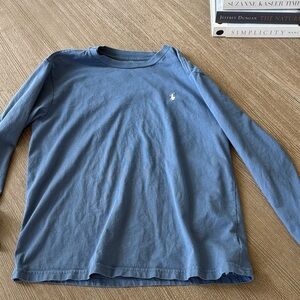 Ralph Lauren Classic Blue Crewneck Shirt